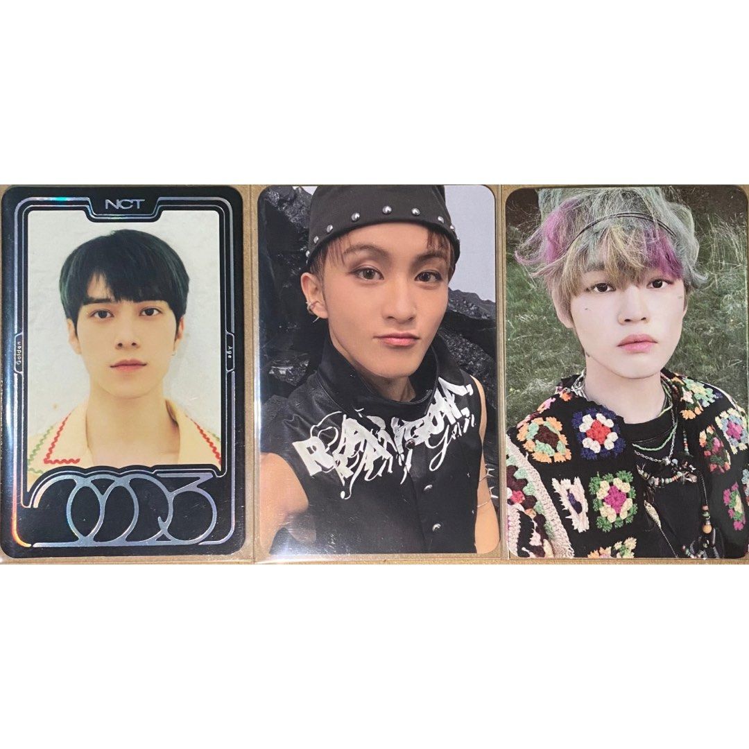 NCT PHOTOCARD SET - Mark/Hendery/Chenle (Category: K-Wave Merchandise) located in Caloocan City. Submitted by dominiqueysabelle (Listing ID 1326032911, Image 1). Description: Hendery Golden Age Archiving/Mark Dream()scape Smoothie vr./Chenle Helfu Future vr. - hendery in mint condition/mark has an album mark/chenle has a nail mark - dm to request pc condition :)).