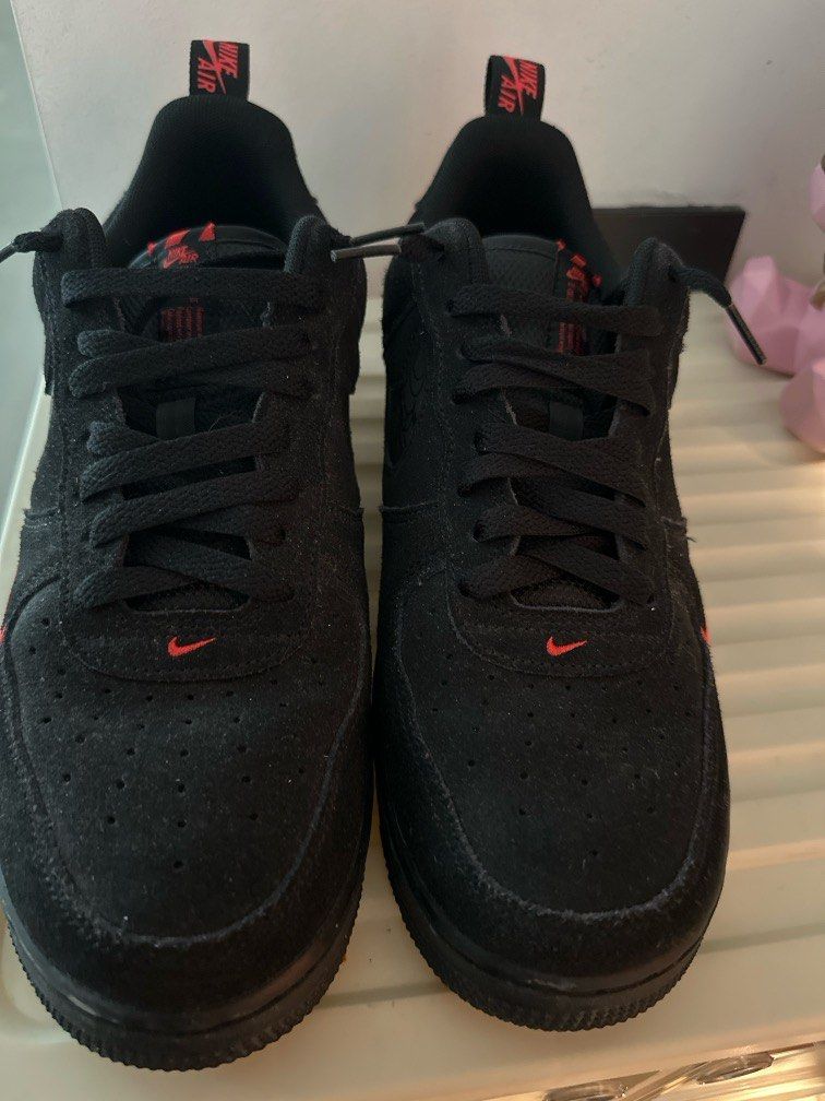 black air force 1 orange tick