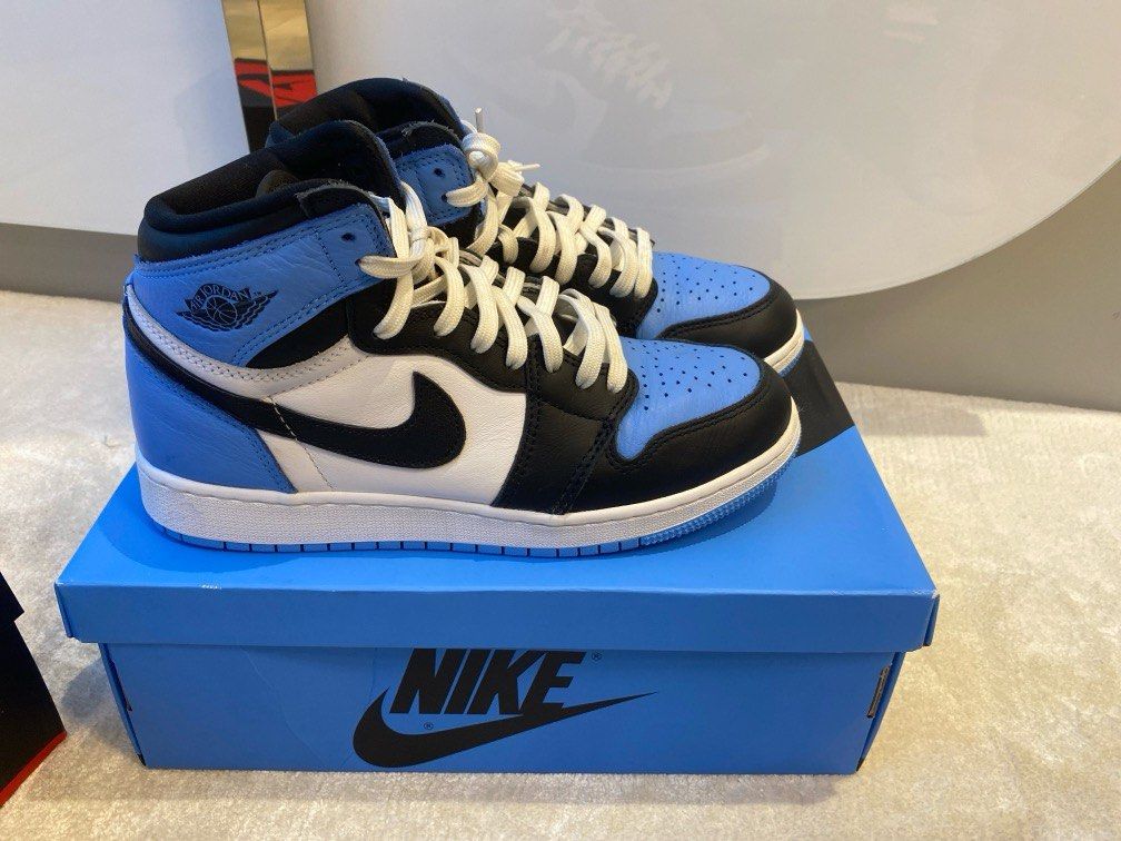 Nike Air Jordan 1 Retro High OG GS UNC toe Carousell