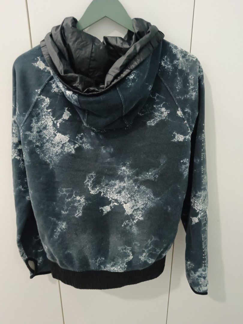 nike international hoodie grey