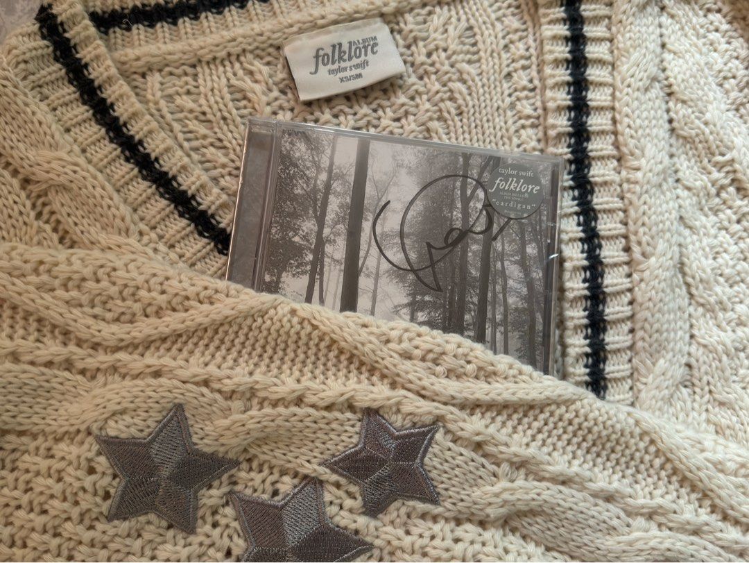☆公式☆ 狂おしく テイラースウィフト カーディガン M/L Folklore 