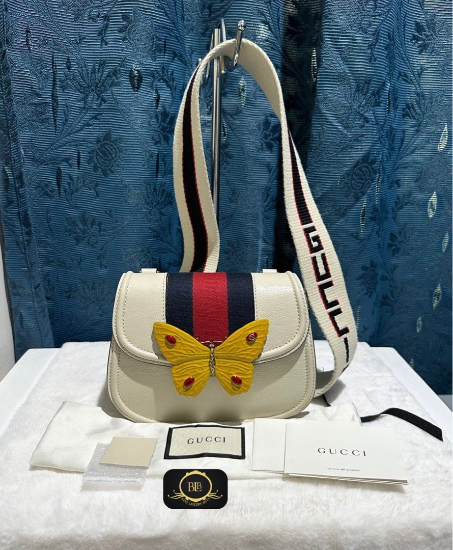 Onhand Authentic Gucci Linea Totem Flap Limited Edition Bee Sling Messenger Bag