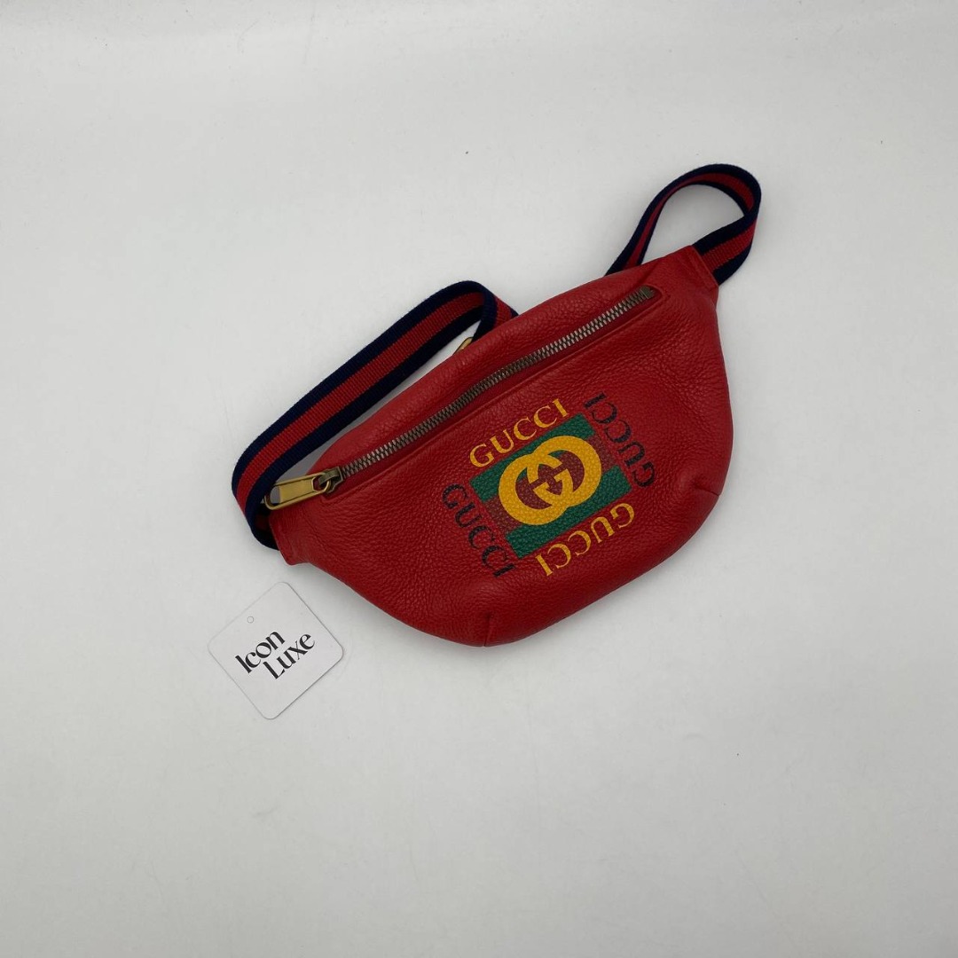 P3975 Gucci Belt Bag Mini Mens 26cm