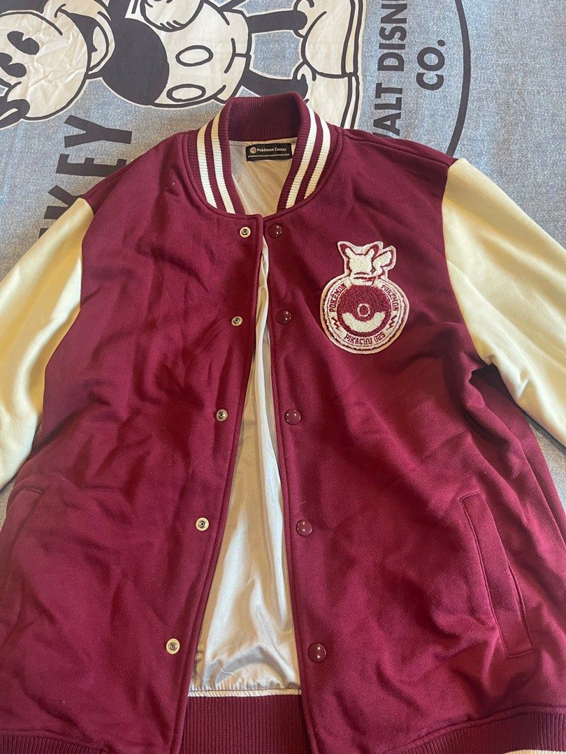 Pikachu Pokemon Varsity Jacket
