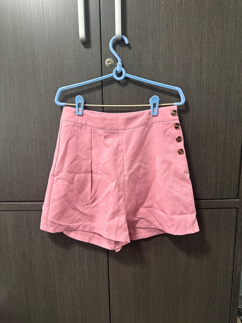 Pink brand shorts store
