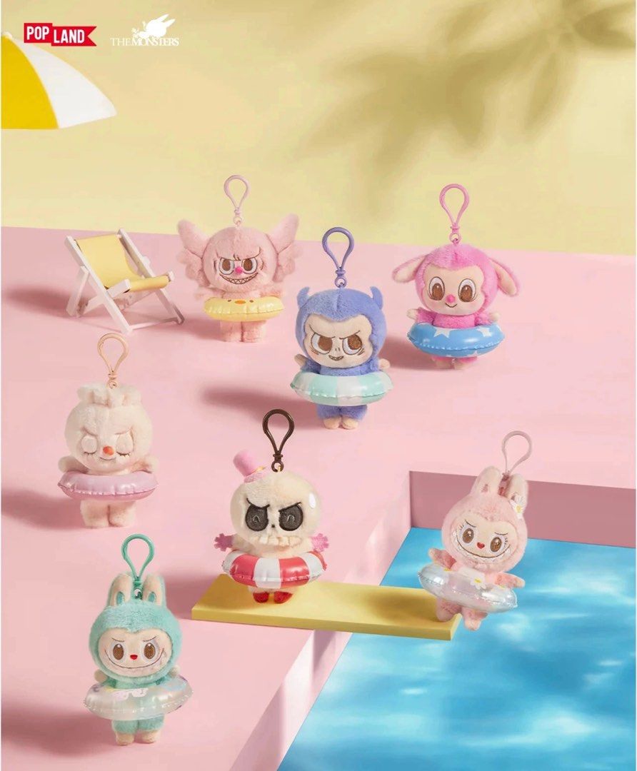 Labubu The Monsters Party Swimming Ring Plush Series LABUBU