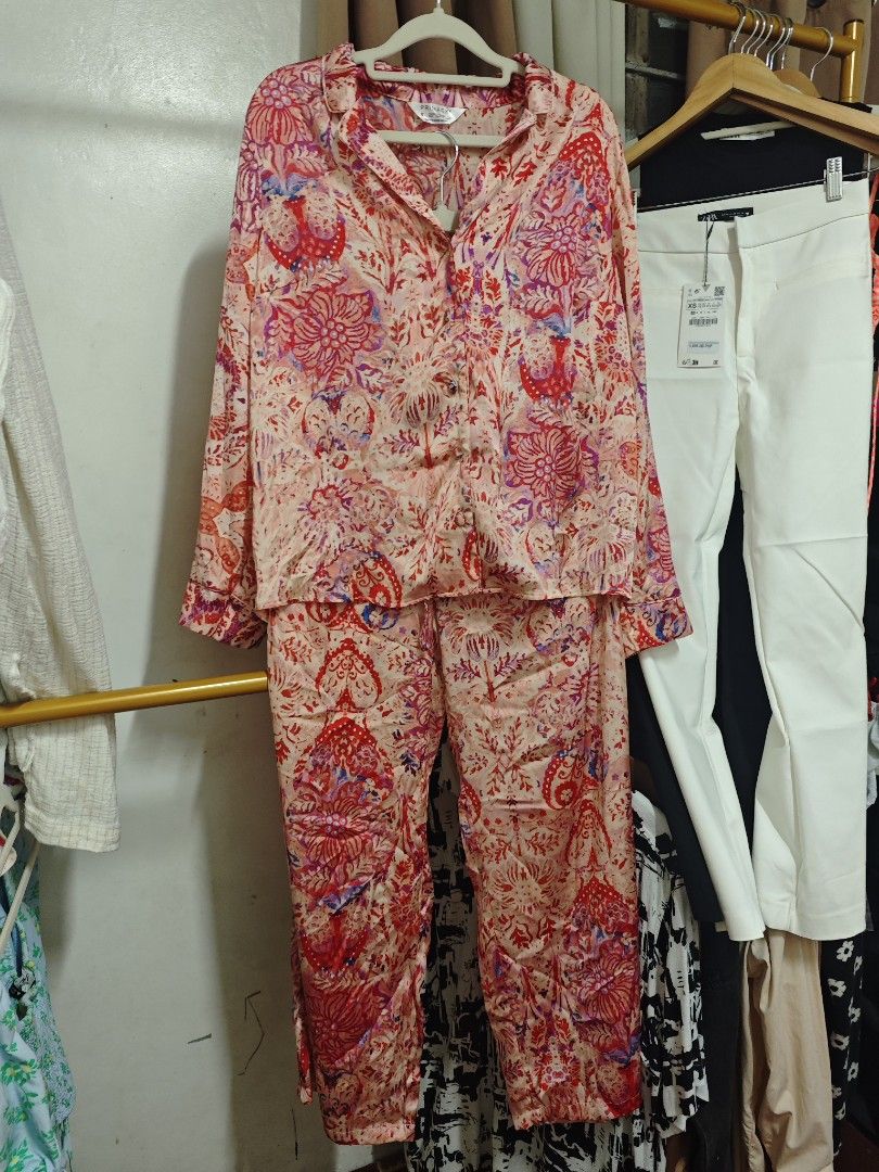 Primark Pyjamas Silk Coords Women s Fashion Dresses Sets Sets or Coordinates on Carousell