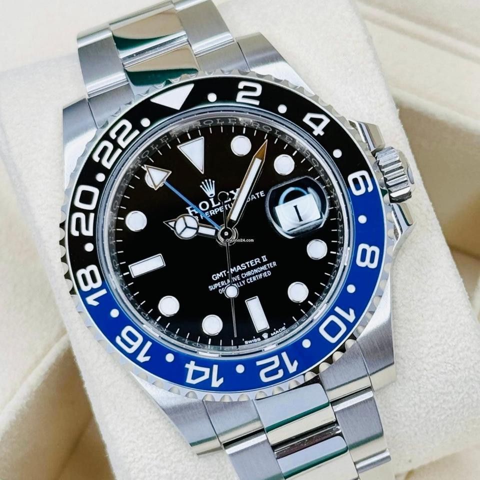 Jan 2024 Rolex GMT Batman 126710BLNR Men s Fashion Watches Accessories Watches on Carousell