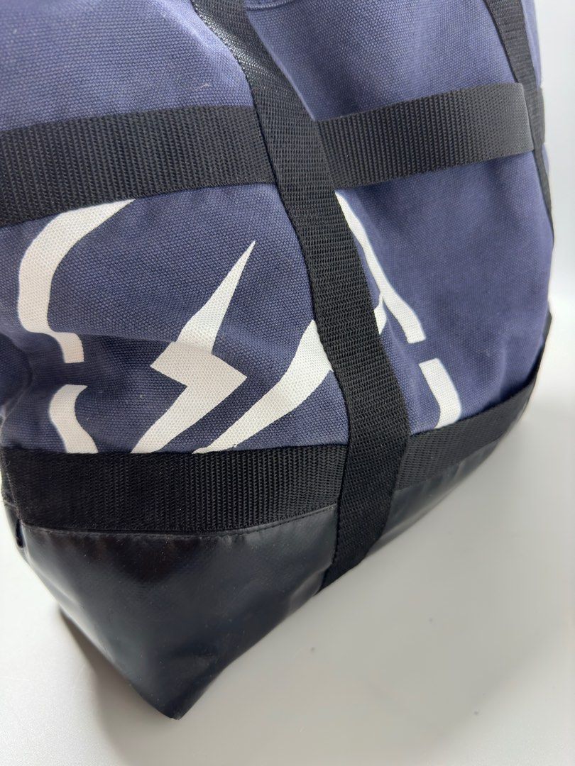 sacai × FRAGMENT トート SACAI x Fragment design トートバッグ 紺