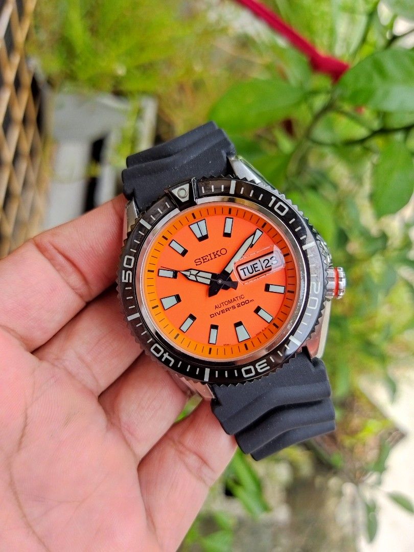 Seiko Stargate 2 Orange SRP497