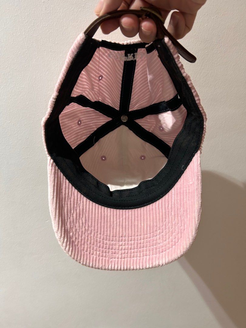 極美品　Supreme　Corduroy　S Logo　6-Panel　Pink Supreme Fine Wale Corduroy S Logo 6-panel Cap Pink