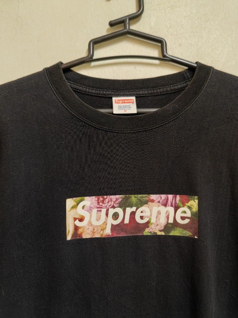 Supreme floral box logo hot sale