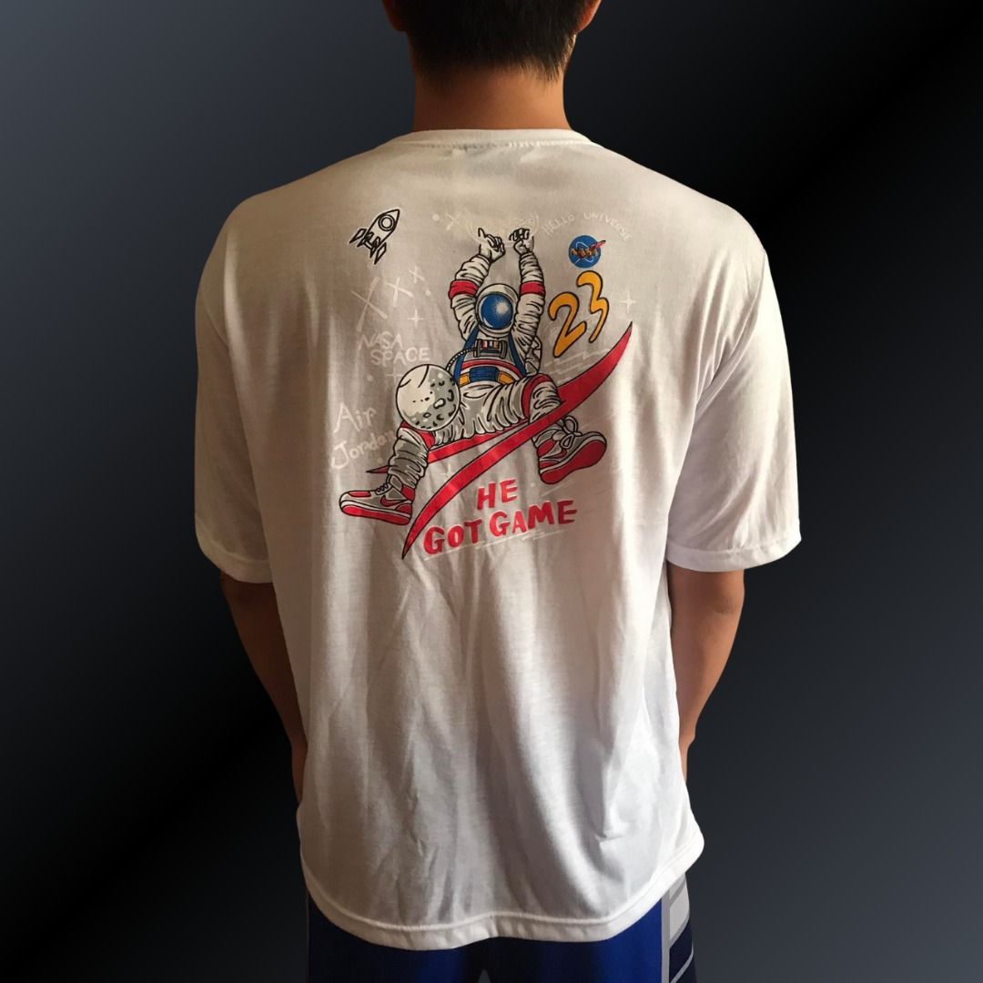 T Shirt He Got Game Design Men s Fashion Tops Sets Tshirts Polo Shirts on Carousell