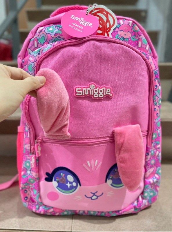 Tas Ransel Anak Backpack Smiggle Senior Budz Rabbit