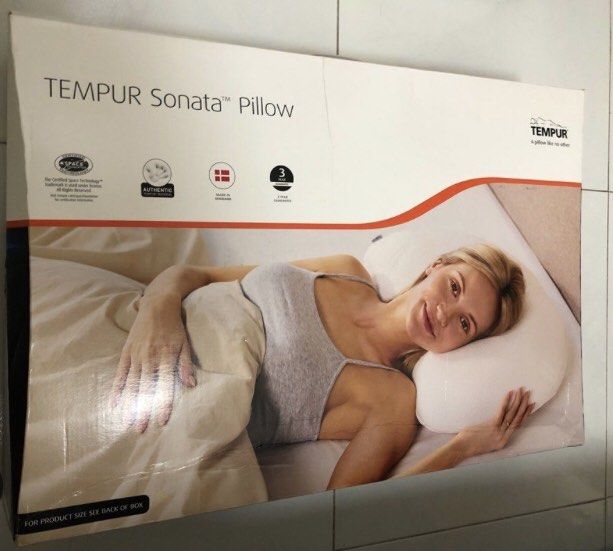 TEMPUR Sonata Pillow (Brand NEW Authentic), Furniture Home
