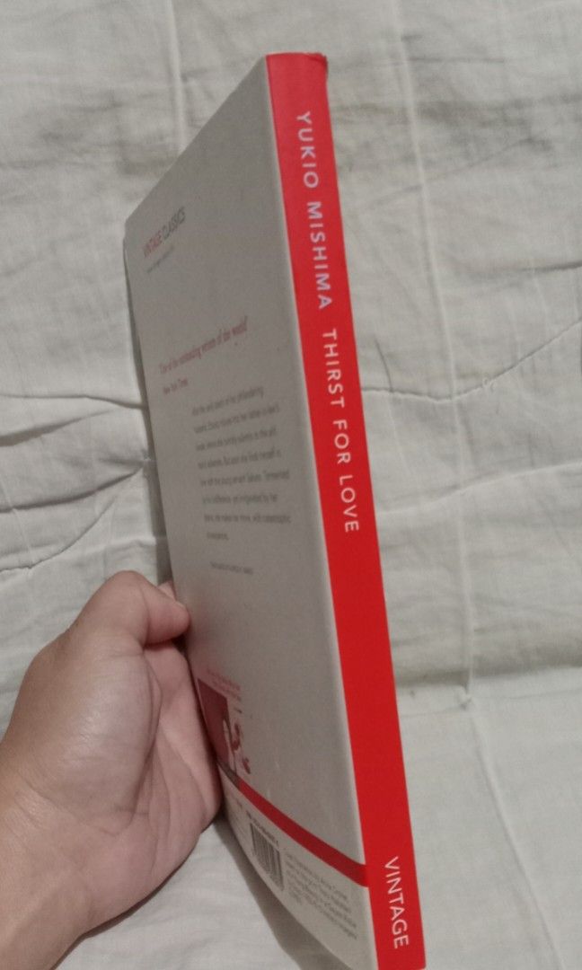 Thirst for Love by Yukio Mishima (Category: Storybooks) located in Cavite. Submitted by nathstelein_finds (Listing ID 1325979401, Image 3). Description: pls swipe left to view more photos.