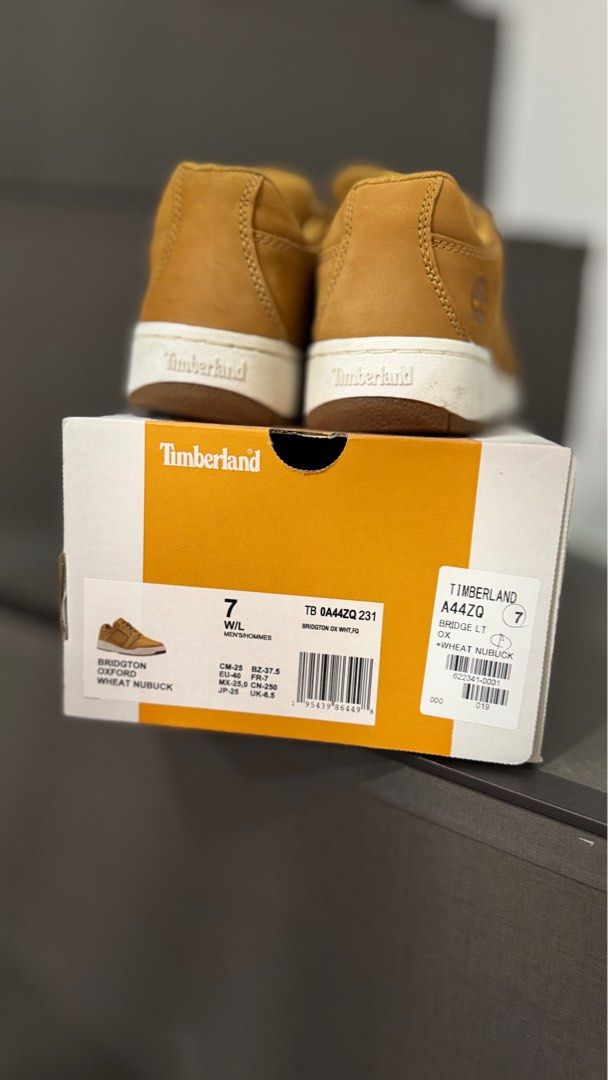 Timberland BRIDGTON Oxford 26cm Men\u0027s Britton Road Waterproof Shoe