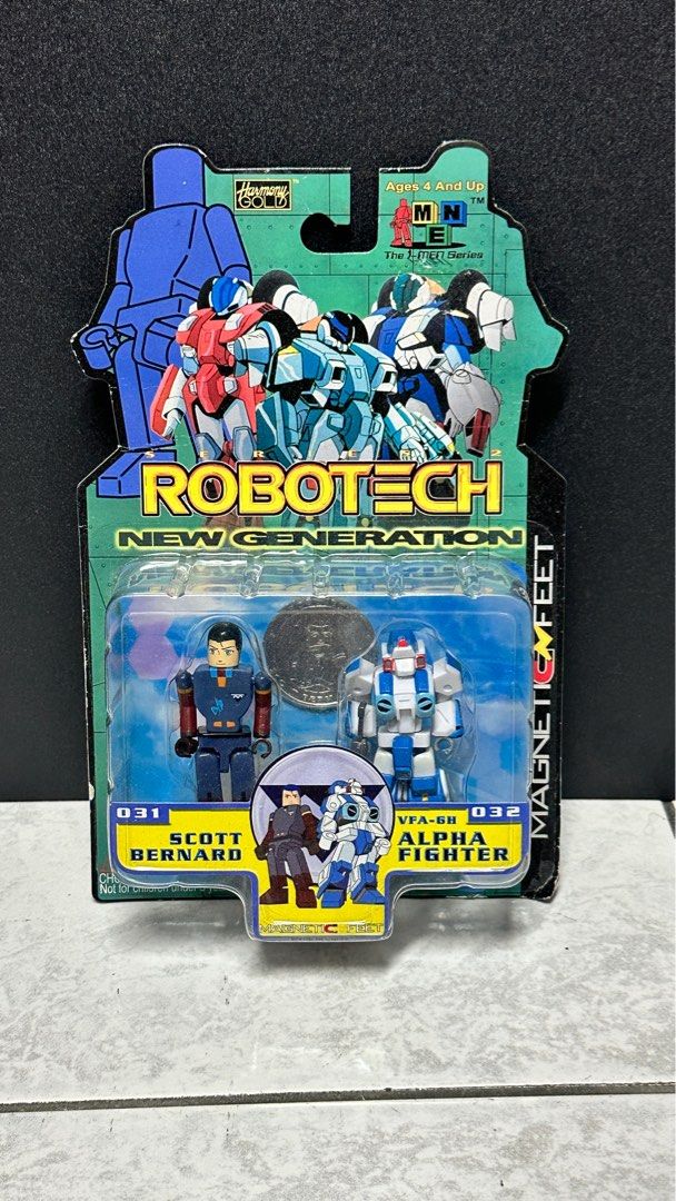 Toynami IMen Series Robotech New Generation (031 Scott Bernard & 032