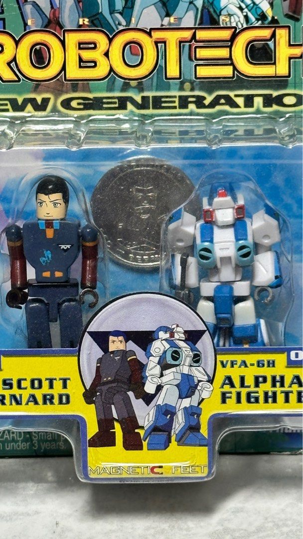 Toynami IMen Series Robotech New Generation (031 Scott Bernard & 032