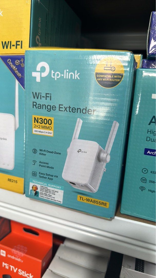 TP LINK 300MBPS WIFI EXTENDER (Category: Networking) located in Taguig. Submitted by imackdigitalstrading (Listing ID 1325996187, Image 1). Description: .