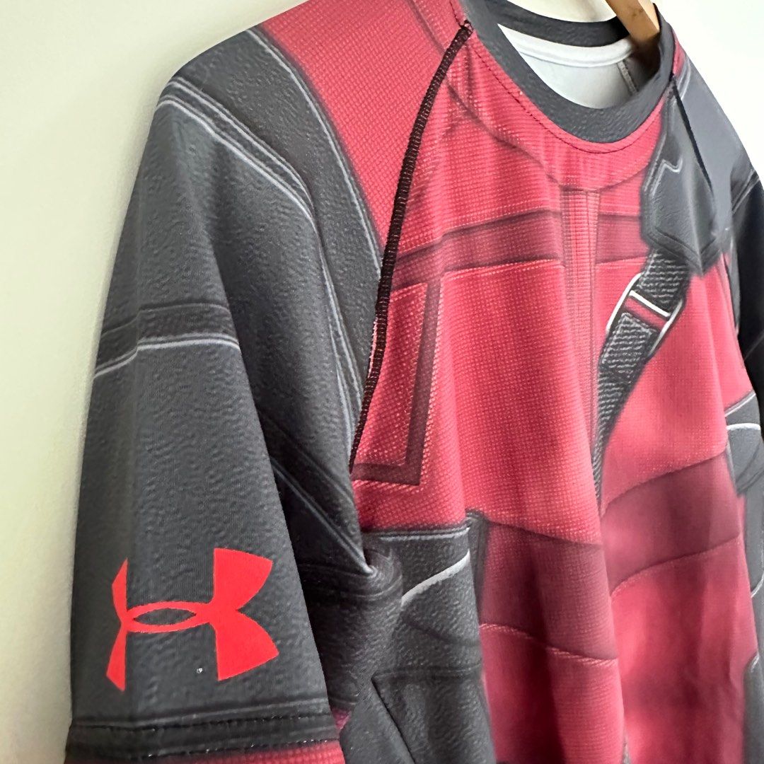 Deadpool under armour shirt best sale