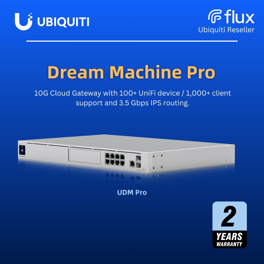 Ubiquiti Unifi Dream Machine Pro ( UDM-Pro ) - Cloud Gateway Integrated ...