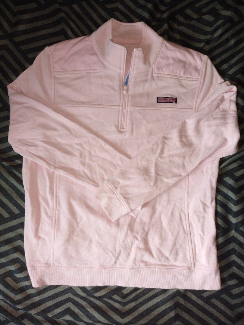 Vineyard vines pink quarter zip cheap