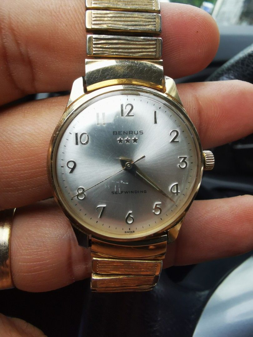 Vintage benrus watch top
