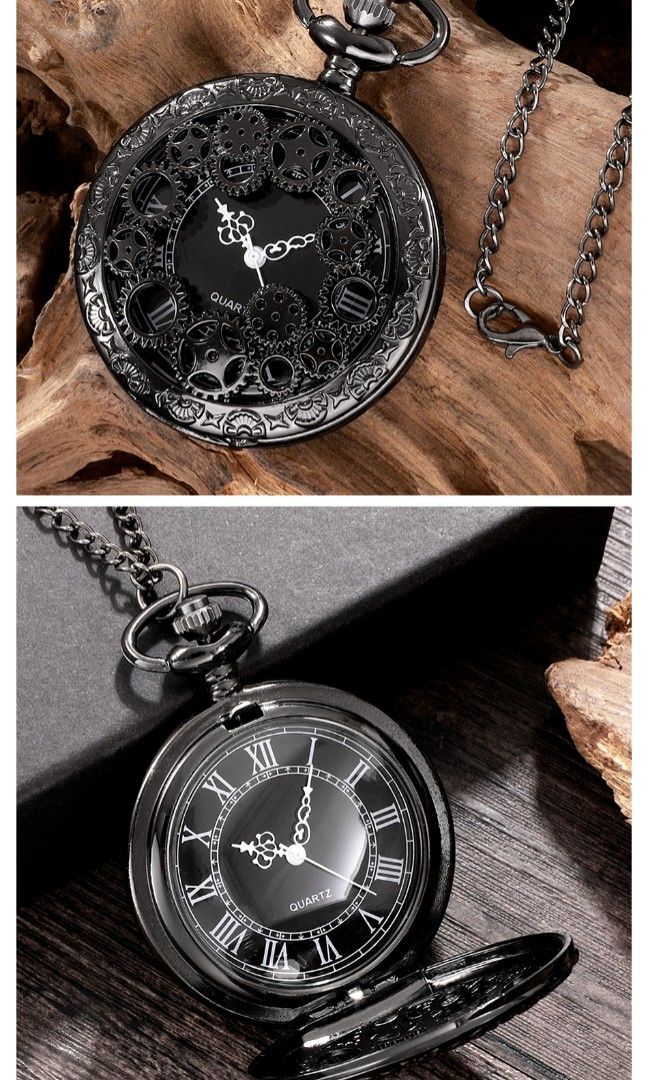 Pocket watch necklace vintage online