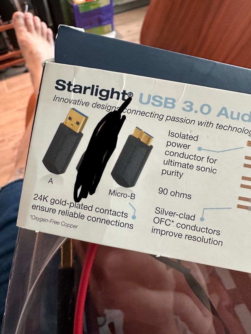 Starlight usb3.0 Audio Cable 美品 WIREWORLD Starlight 8 USB3.0 A