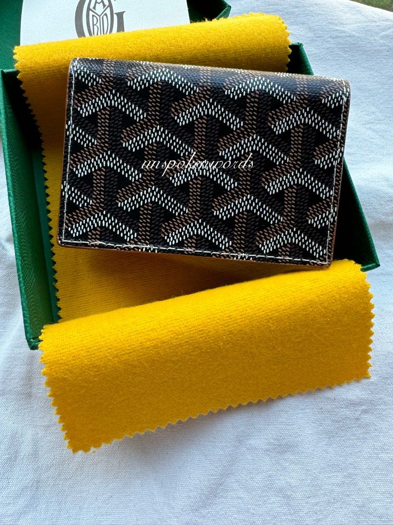Goyard wallet retail clearance