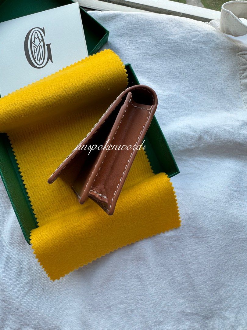 2023 LOCAL BELOW RETAIL Goyard Malesherbes Card Holder Wallet