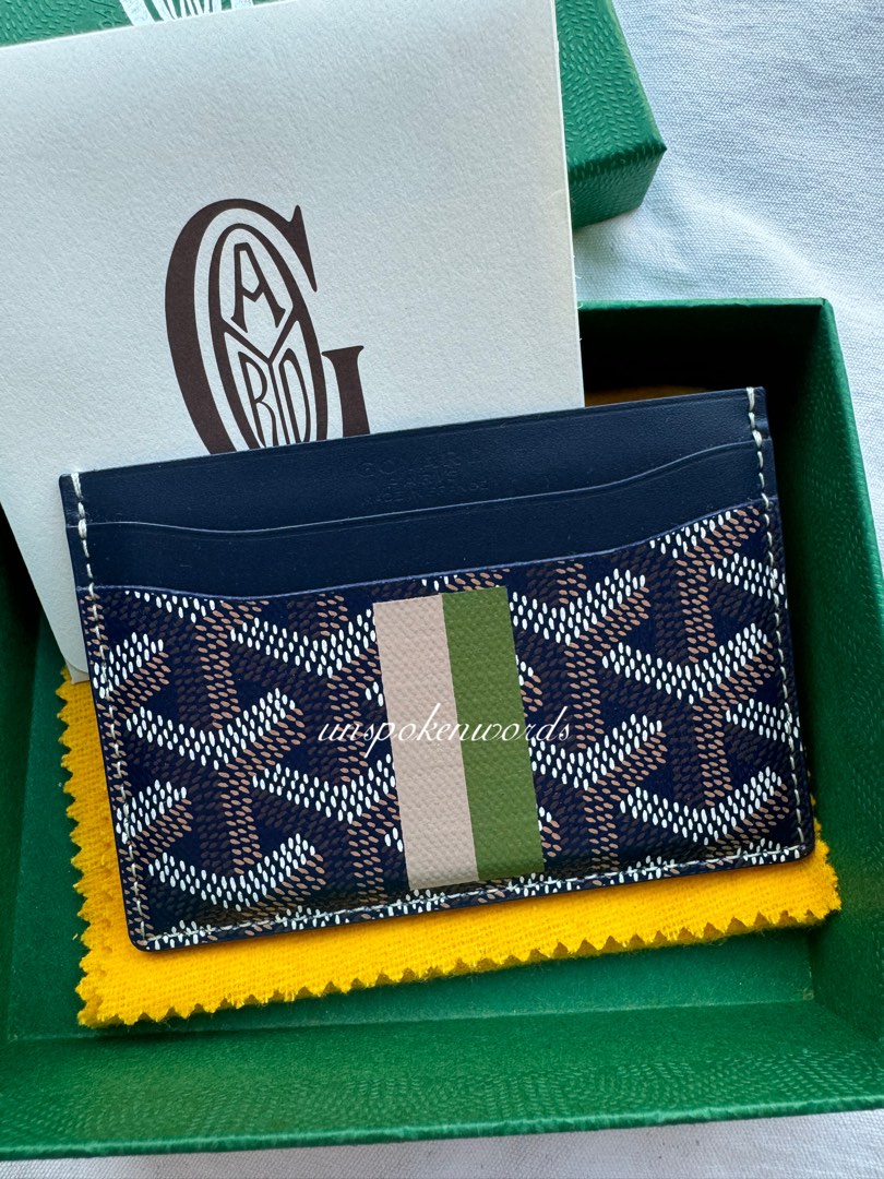 2023 LOCAL BELOW RETAIL Goyard Porte Cartes St Sulpice Card Holder Wallet Luxury Bags Wallets on Carousell