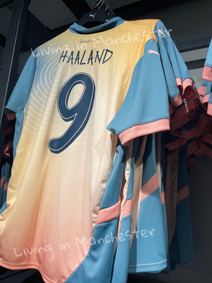 曼城2024-25聯乘Oasis球員版第三作客球衣Manchester City x 曼城2024-25聯乘Oasis球員版第三作客球衣Manchester City x