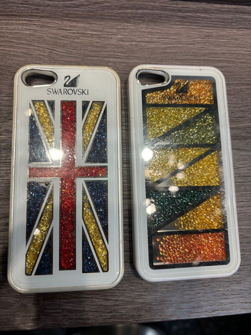 二手2個一起賣施華洛世奇水晶手機殼, 哩哩扣扣, 其他在旋轉拍賣