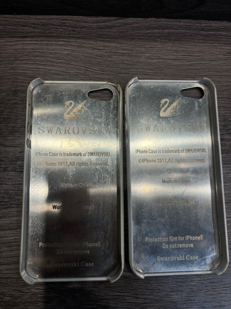 二手2個一起賣施華洛世奇水晶手機殼, 哩哩扣扣, 其他在旋轉拍賣