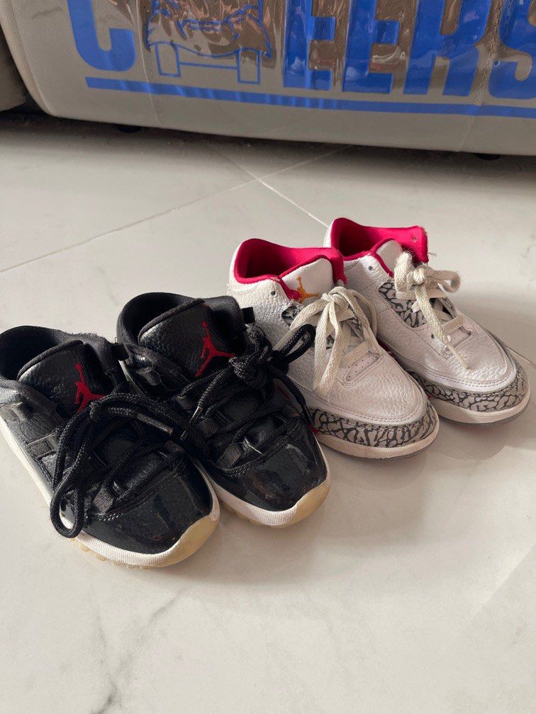 Nike Air Jordan 11 3 US10c kids sneaker Carousell