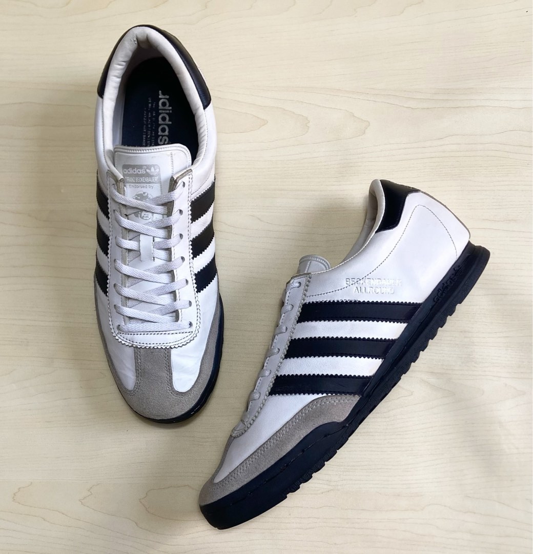 Adidas beckenbauer leather shoes OG Fesyen Pria Sepatu Sneakers di Carousell