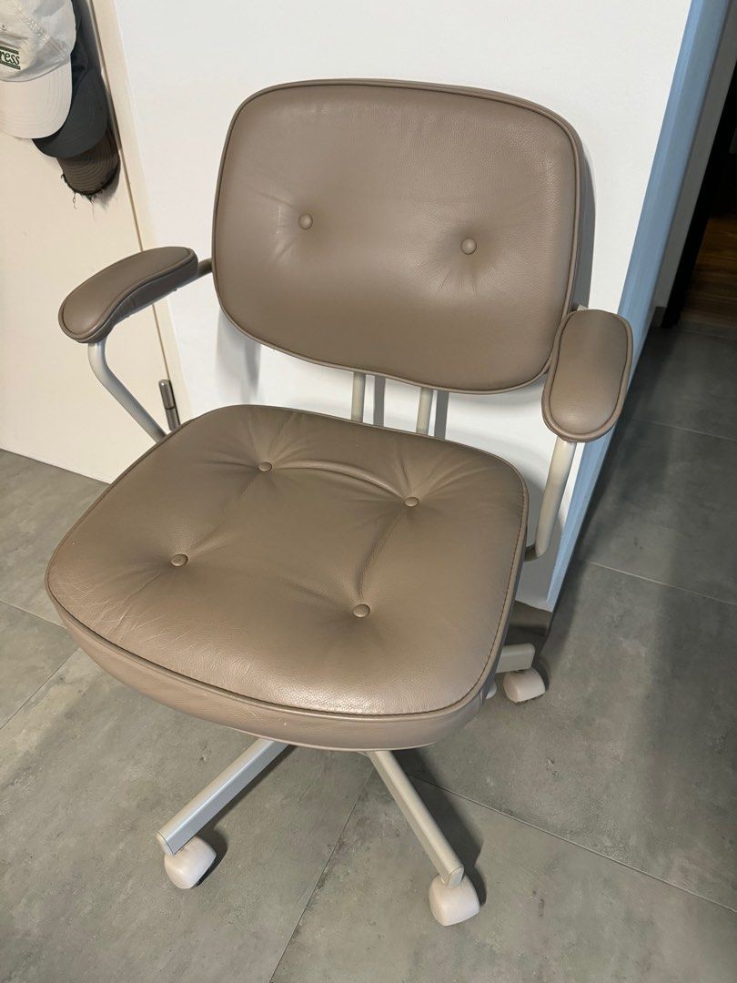 ALEFJALL Office chair Grann beige