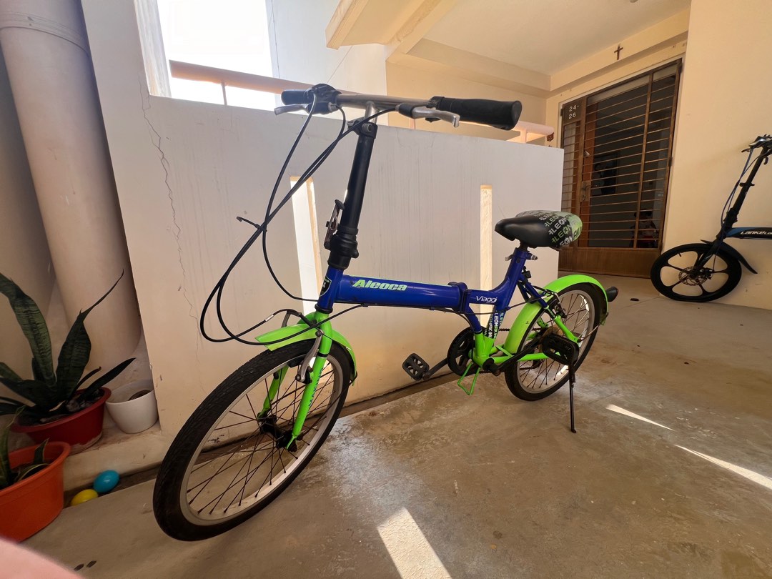 Aleoca foldable bike Sports Equipment Bicycles Parts Bicycles on Carousell