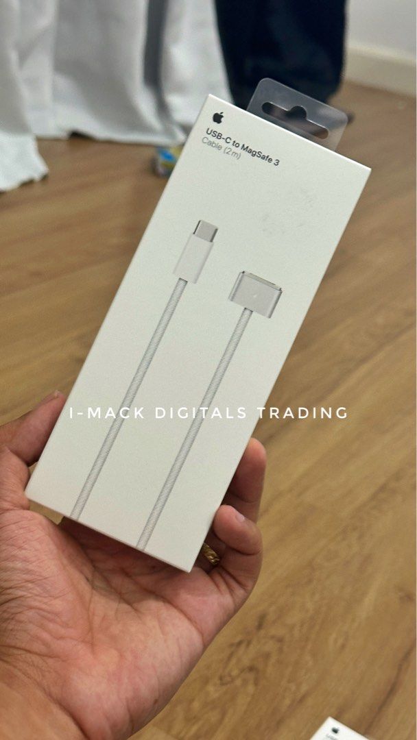 APPLE MAGSAFE 3 CABLE FOR MAC M2 M3 (Category: Chargers & Cables) located in Taguig. Submitted by imackdigitalstrading (Listing ID 1326322267, Image 2). Description: .