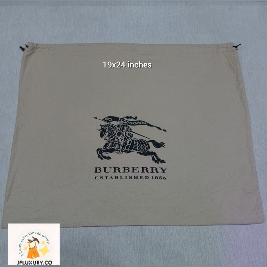 Dust bag burberry new arrivals