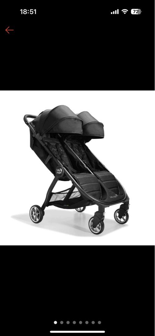 2019 baby jogger city tour 2 double stroller top