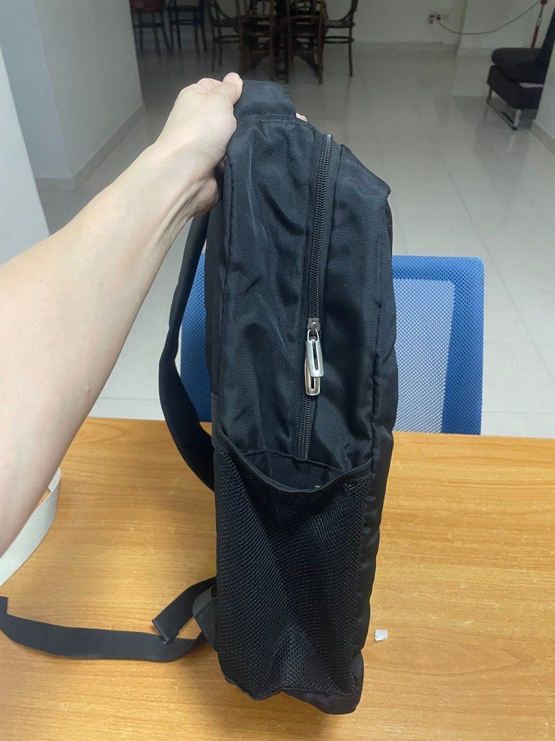 Backpack (Category: Backpacks) located in Singapore. Submitted by queendt27 (Listing ID 1326296691, Image 3). Description: Size: 30 x 35 x 13 cm Can for laptop. Capacity is big Price is inclusive of tracked courier (cost around $5).