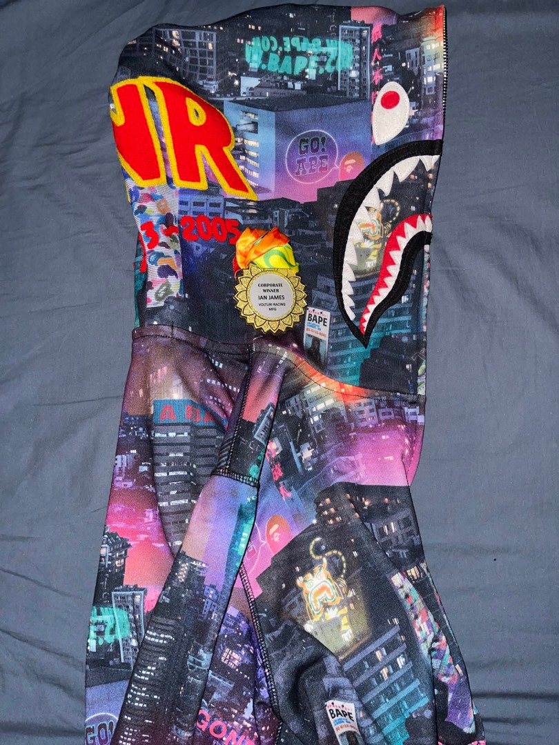 Bape neon tokyo hoodie clearance