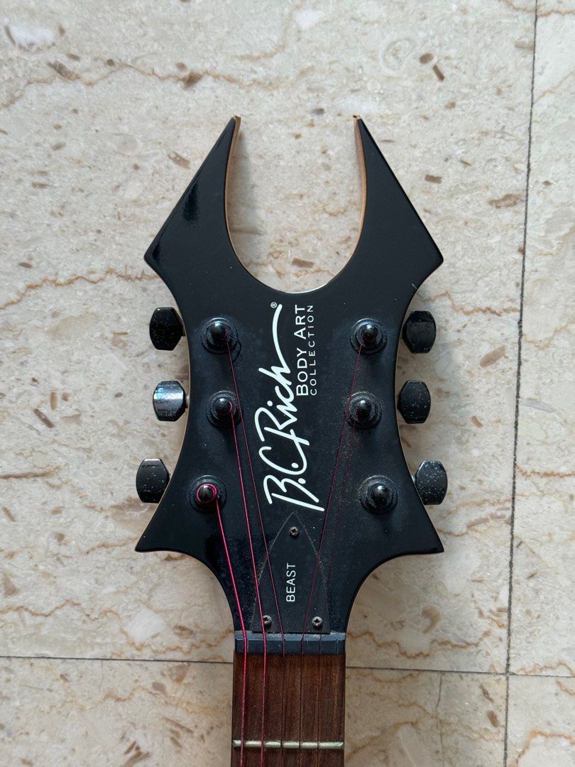 BC Rich Beast Electric Guitar Boris 2003 Body Art Collection Limited ...