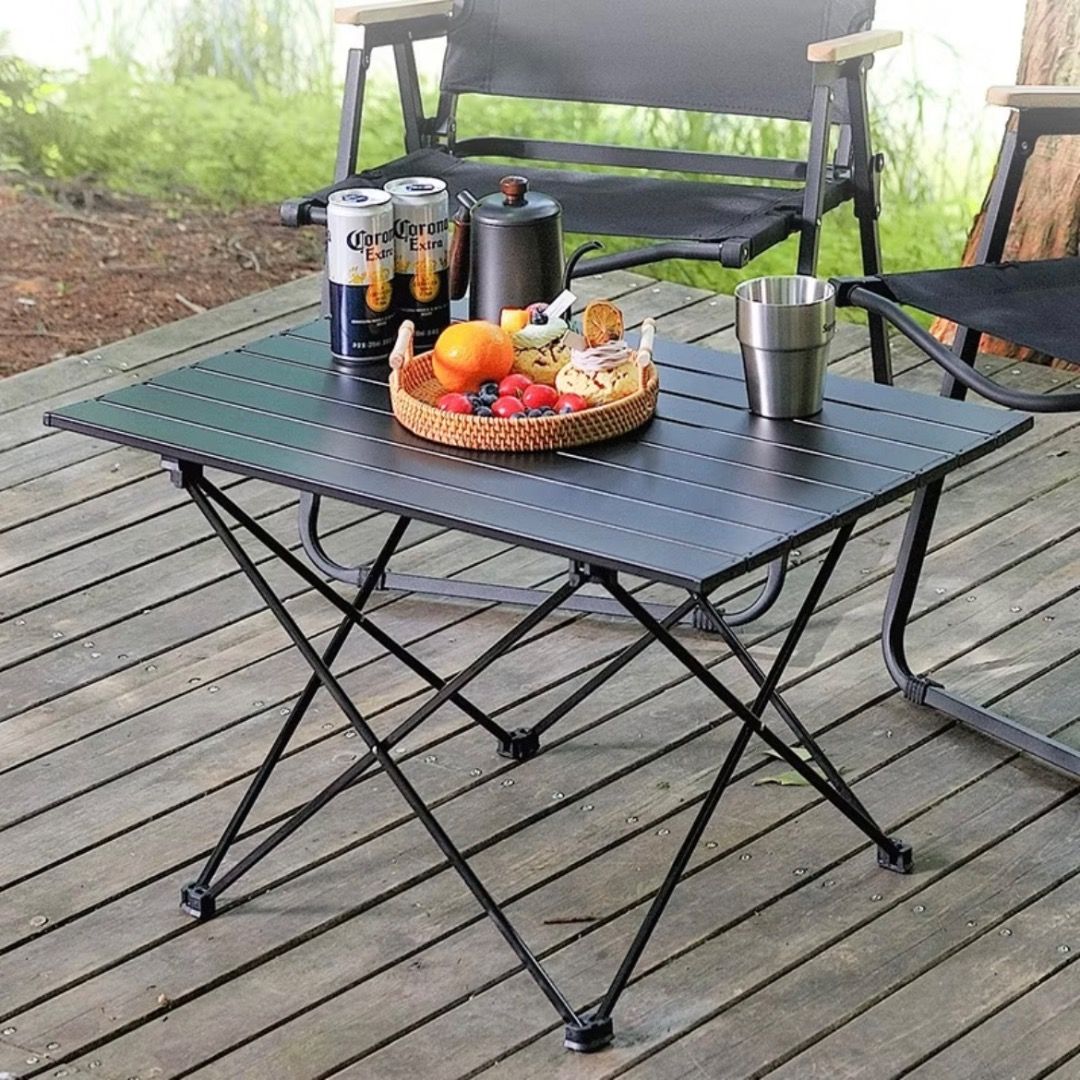 Black Foldable Camping Table Foldable Table Outdoor Table