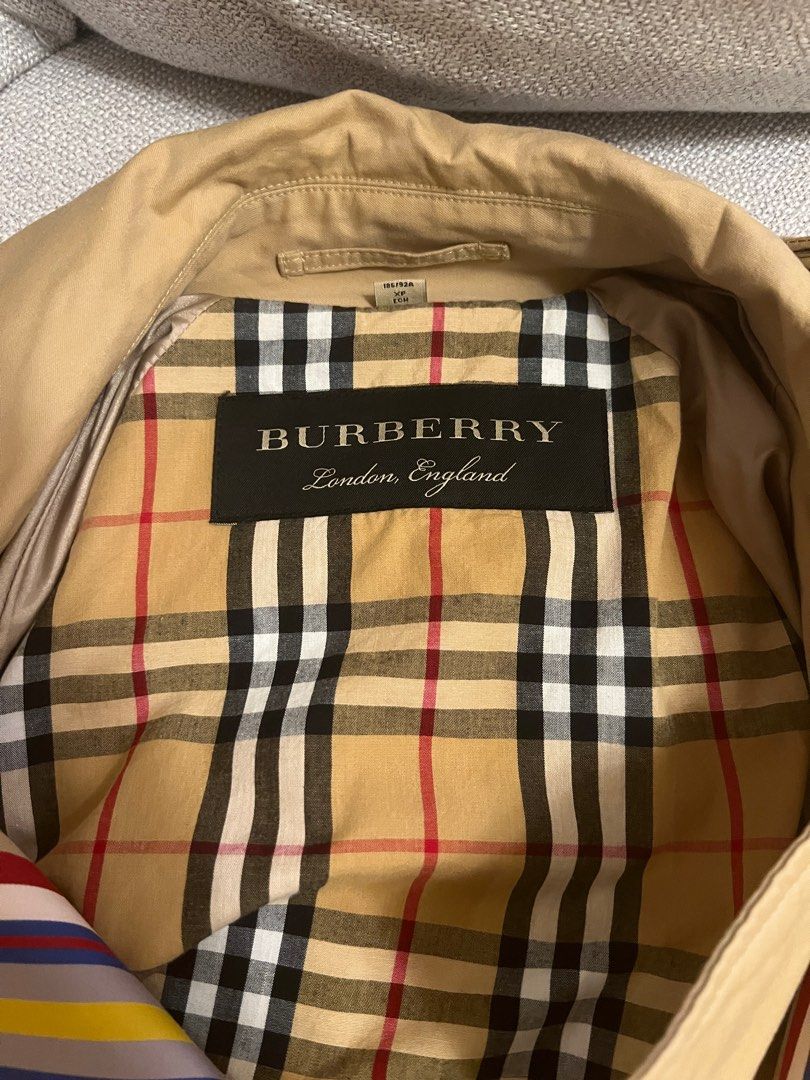 Burberry Trench Coat size M 186 92A Carousell