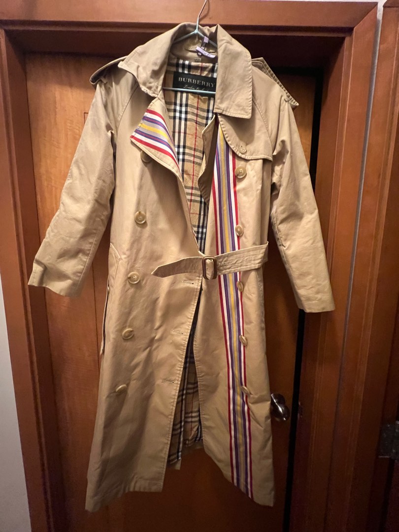 Vintage burberry trench coat sizing cheap
