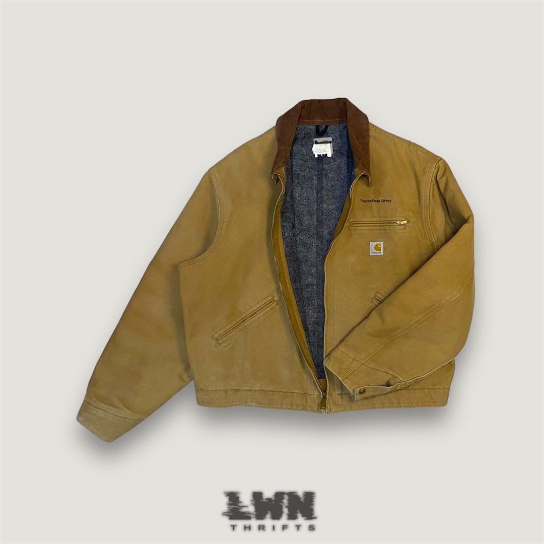 Carhartt J01 BRN Men s Fashion Coats Jackets and Outerwear on Carousell